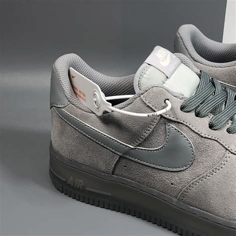 nike air force grey suede.